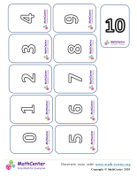 Карточки С Числами от 0 До 10
