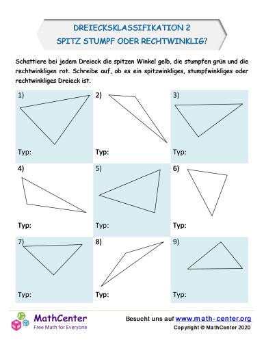 Dreiecksklassifikation 2