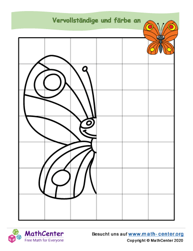 Zeichne Den Schmetterling