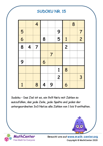 Sudoku Nr.15