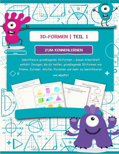 3D-Formen - Teil 1 - Zum Kennenlernen
