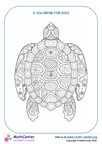 Coloring - turtle