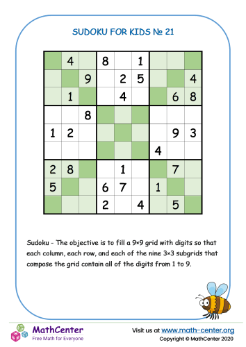 Sudoku No.21