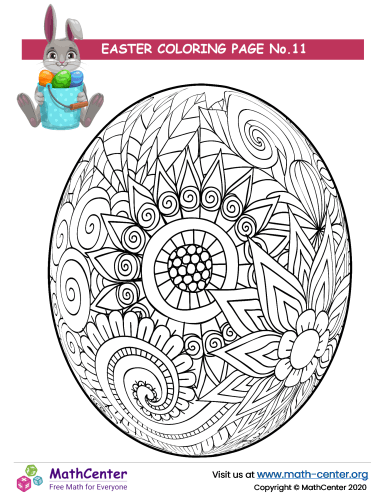 Easter Coloring Page No.11