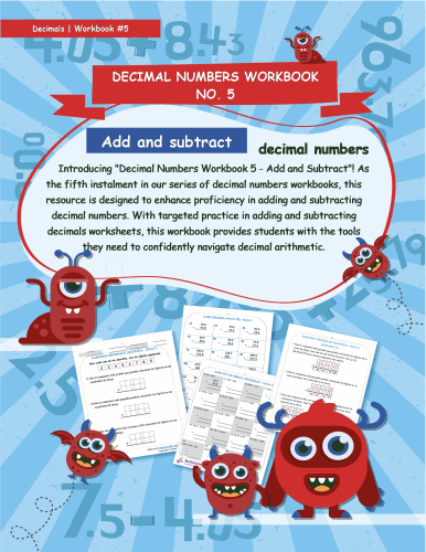 Decimal numbers 5 - Add and subtract decimal numbers