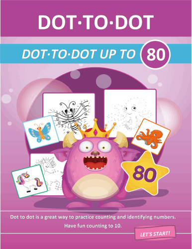 Dot to dot up to 80 - Pack #1