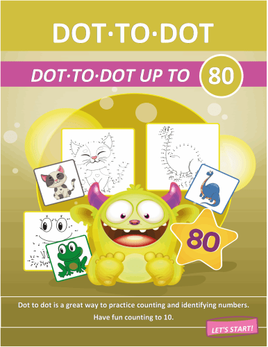 Dot to dot up to 80 - Pack #2
