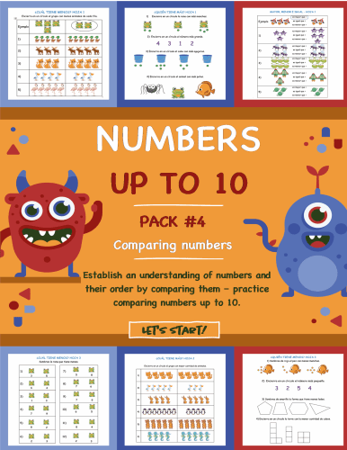Numbers up to 10 - Comparing numbers