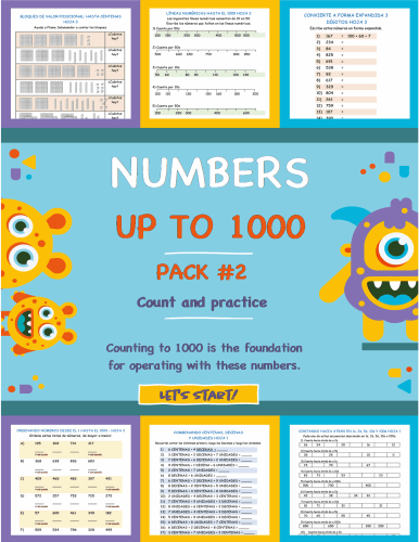 Numbers up to 1000 - Counting and ordering