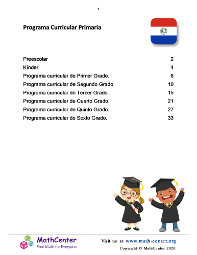 Programa Curricular Primaria Paraguay