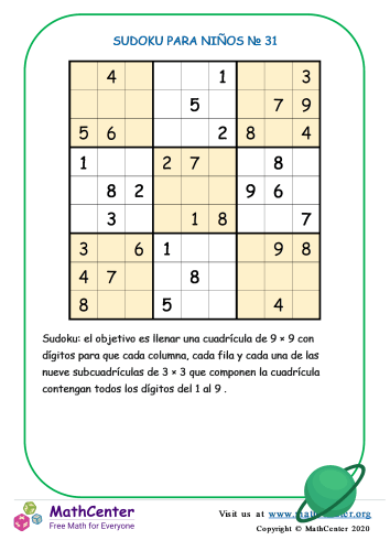 Sudoku N°31