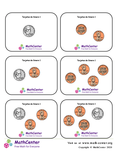 Tarjetas De Dinero 1