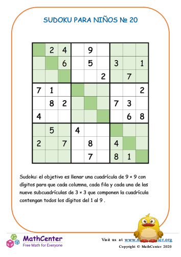 Sudoku N°20