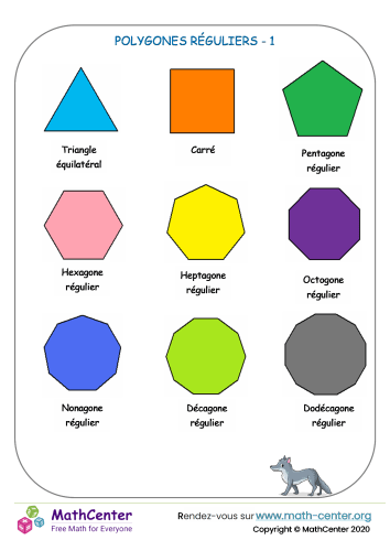 Polygons réguliers 1