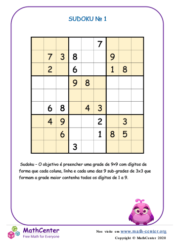 Sudoku Nº1