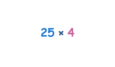 2-digit by One-digit mental multiplication