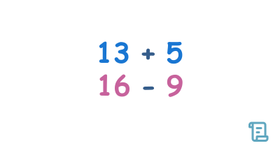 Add and Subtract Problems to 20