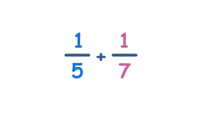 Additionner des fractions avec des dénominateurs différents - niveau 2