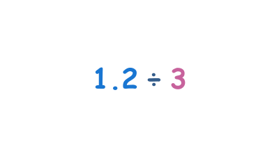 Decimal division table facts