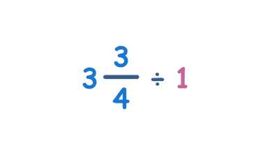 Diviser des fractions mixtes par des nombres entiers