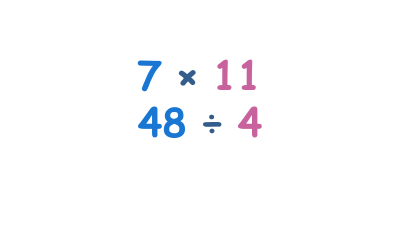 Division et multiplication de 1 à 12