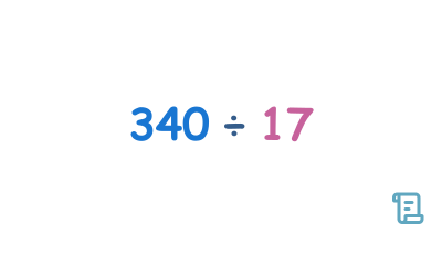 Division problems 2-digit divisors