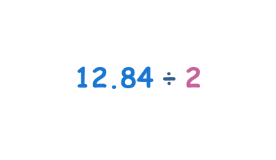 Mental division of decimals by whole numbers