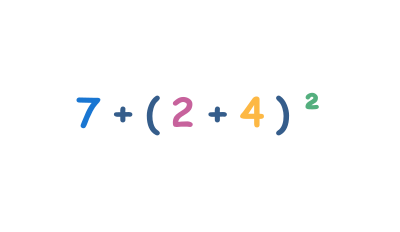 Order of Operations questions with Parentheses and Exponents