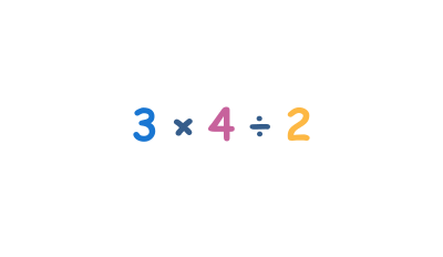 Questions with mixed operations - Level 1